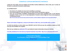 Tablet Screenshot of fcd.mines-ales.fr